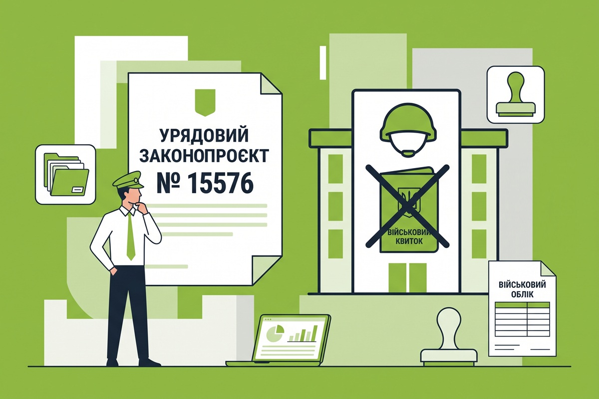 Центри рекрутингу не вестимуть військовий облік: урядовий законопроєкт № 15576