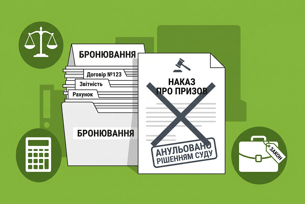 Скасування мобілізації заброньованого працівника після втечі з військової частини: рішення суду