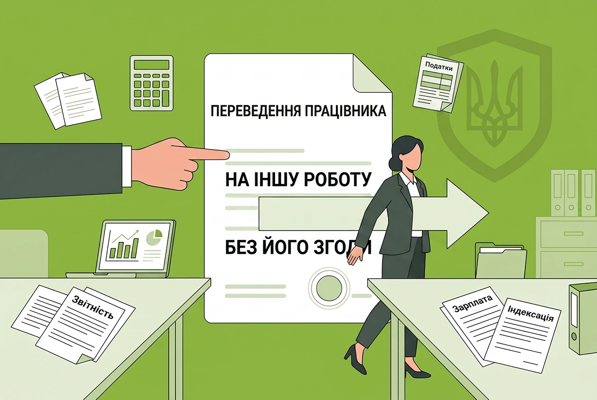 Переведення на іншу роботу в разі простою без згоди працівника: деталі від Держпраці для 2026 р.