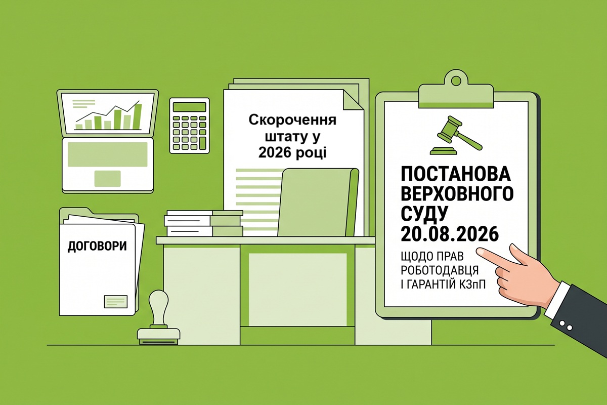 Скорочення штату у 2026 році: Верховний Суд роз’яснив правила за КЗпП