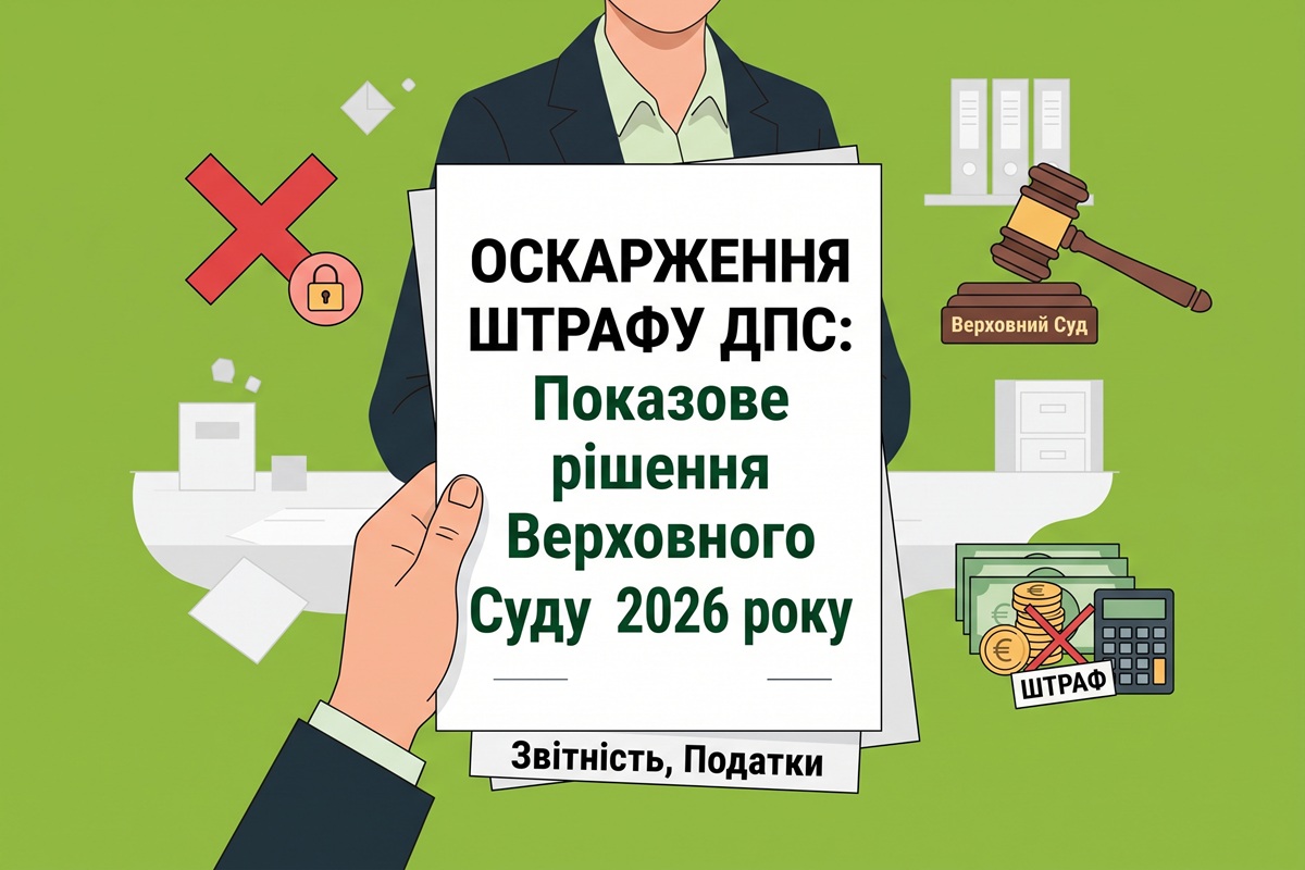 Штрафи від ДПС не вважаються узгодженими під час оскарження: рішення Верховного Суду у справі на 5,8 млн грн