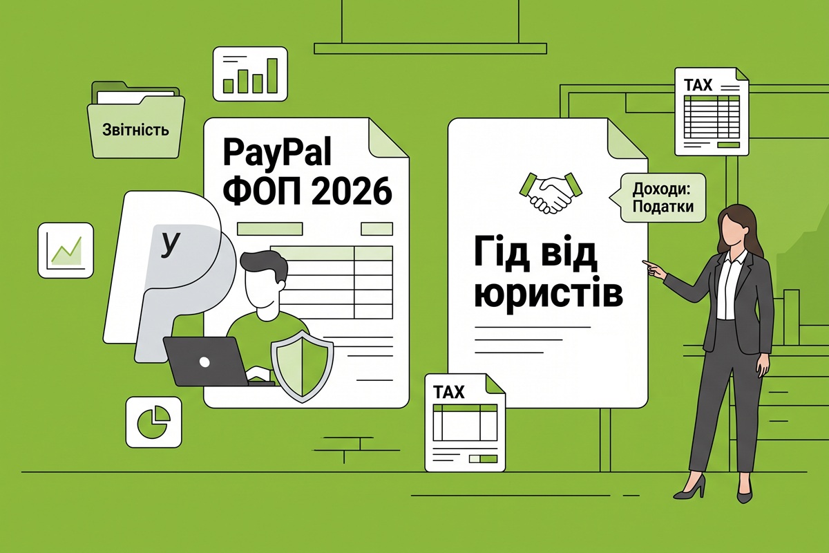 PayPal для ФОПів у 2026 році: гід з користування та оподаткування доходів від юристів