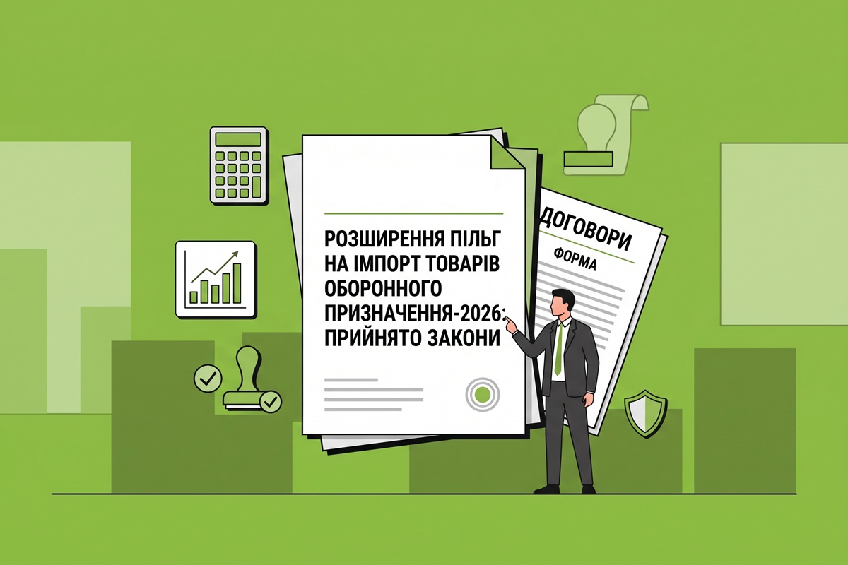 Розширення пільг на імпорт товарів оборонного призначення-2026: прийнято закони