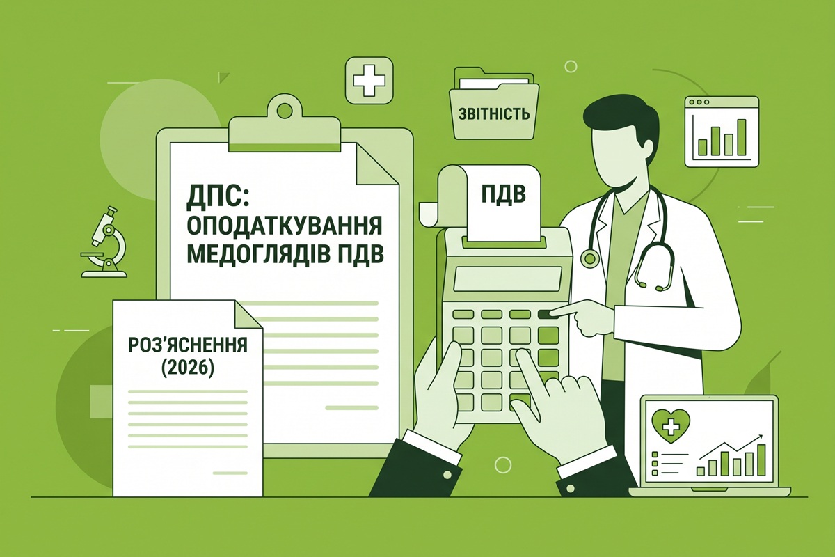Послуги з медичних оглядів у 2026 році: податкові наслідки з ПДВ від ДПС