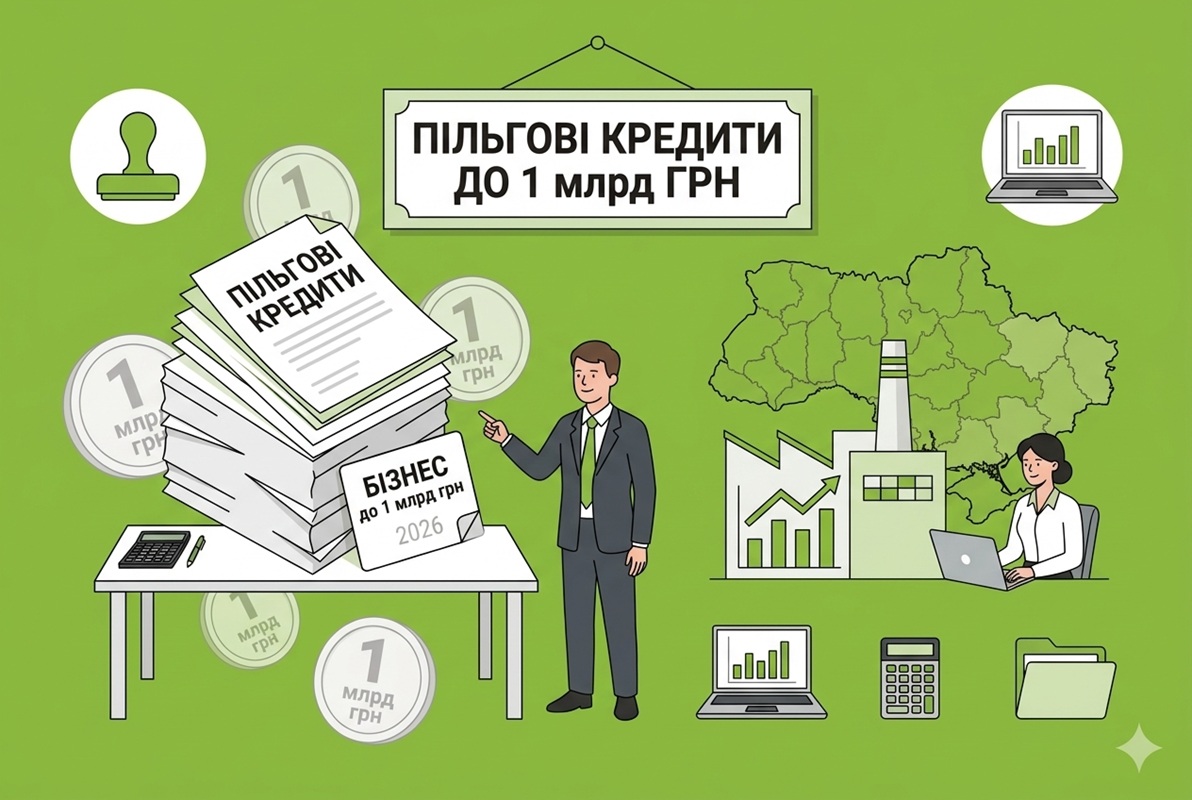 Пільгові кредити для бізнесу до 1 млрд грн: рішення Уряду України у 2026 році