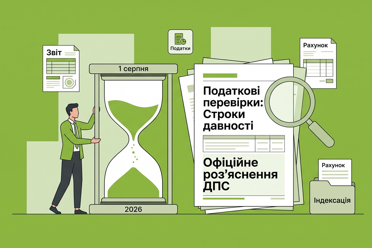 Строки давності для податкових перевірок з 1 серпня 2026 року: офіційне розʼяснення від ДПС