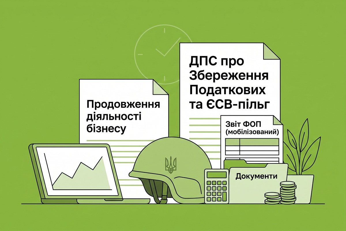 ФОПа мобілізували, але бізнес працює: роз'яснення ДПС про збереження пільг з єдиного податку, ВЗ та ЄСВ у 2026