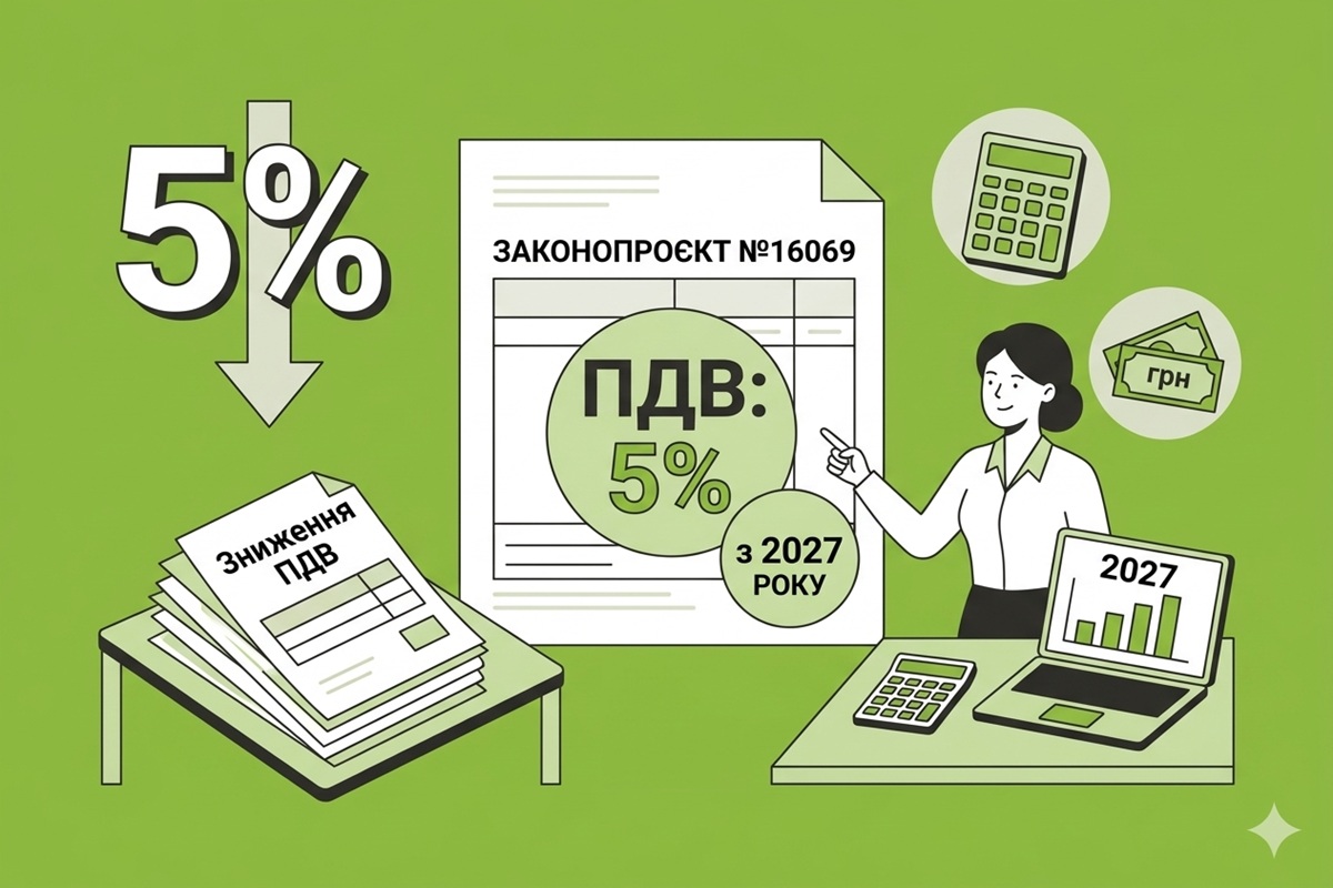 Зниження ПДВ до 5% на продукти й ліки з 2027 року: деталі нового законопроєку №16069
