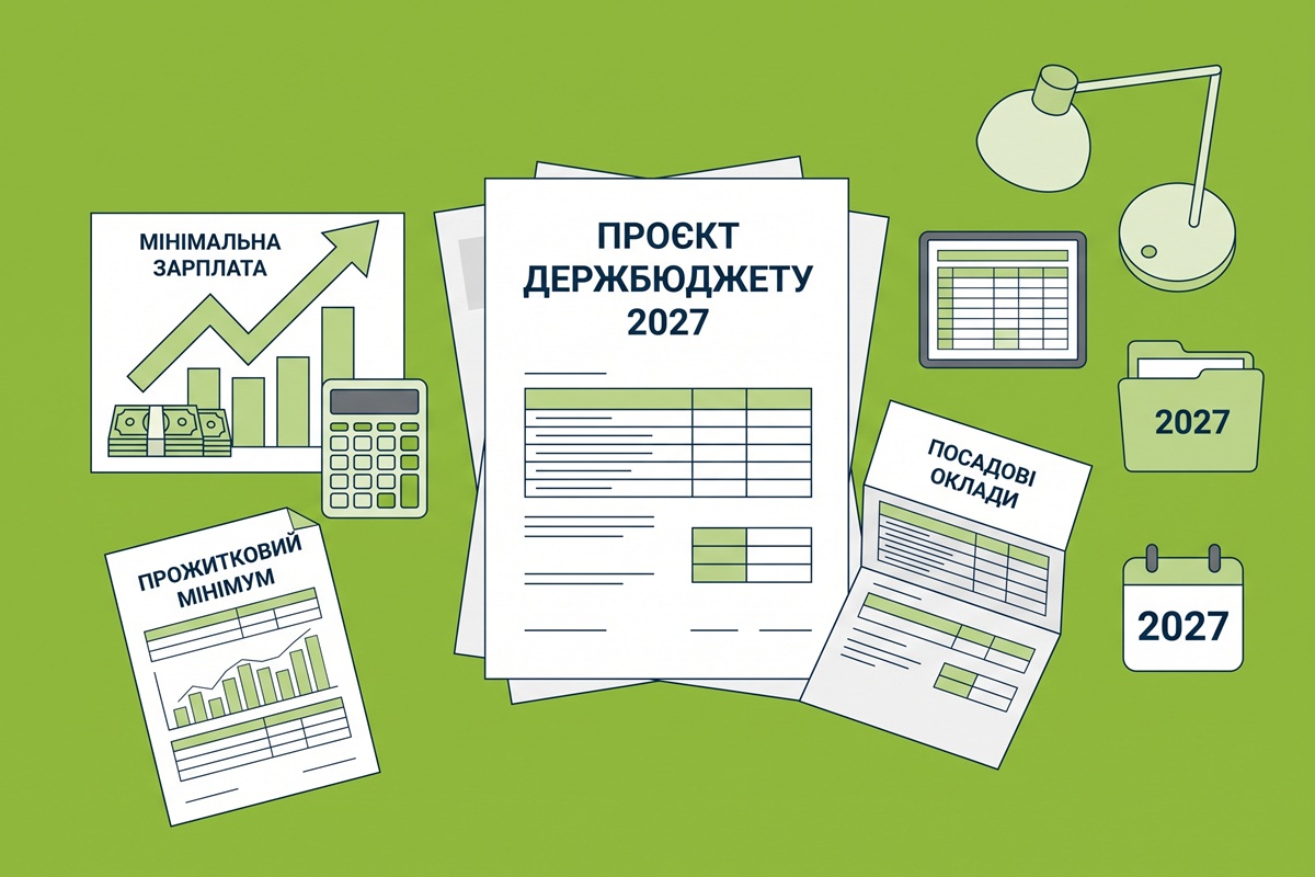 Якими будуть мінімальна зарплата, прожитковий мінімум і посадові оклади у 2027 році: проєкт Держбюджету