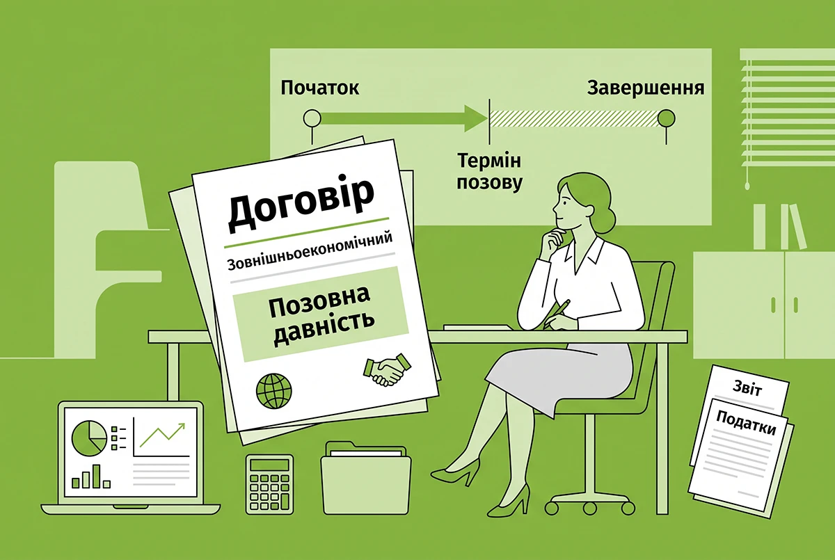 Позовна давність за зовнішньоекономічними договорами: коли діє 4-річний строк