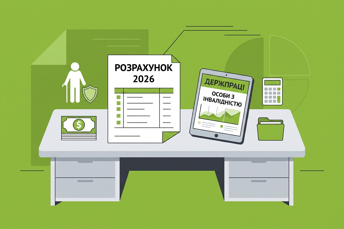 Розрахунок нормативу працевлаштування осіб з інвалідністю у 2026 році: подробиці від Держпраці
