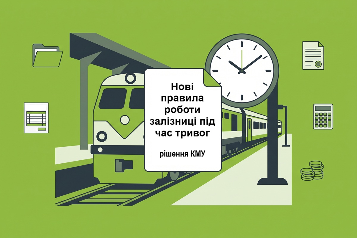 Нові правила роботи залізниці та вокзалів під час тривог: рішення КМУ
