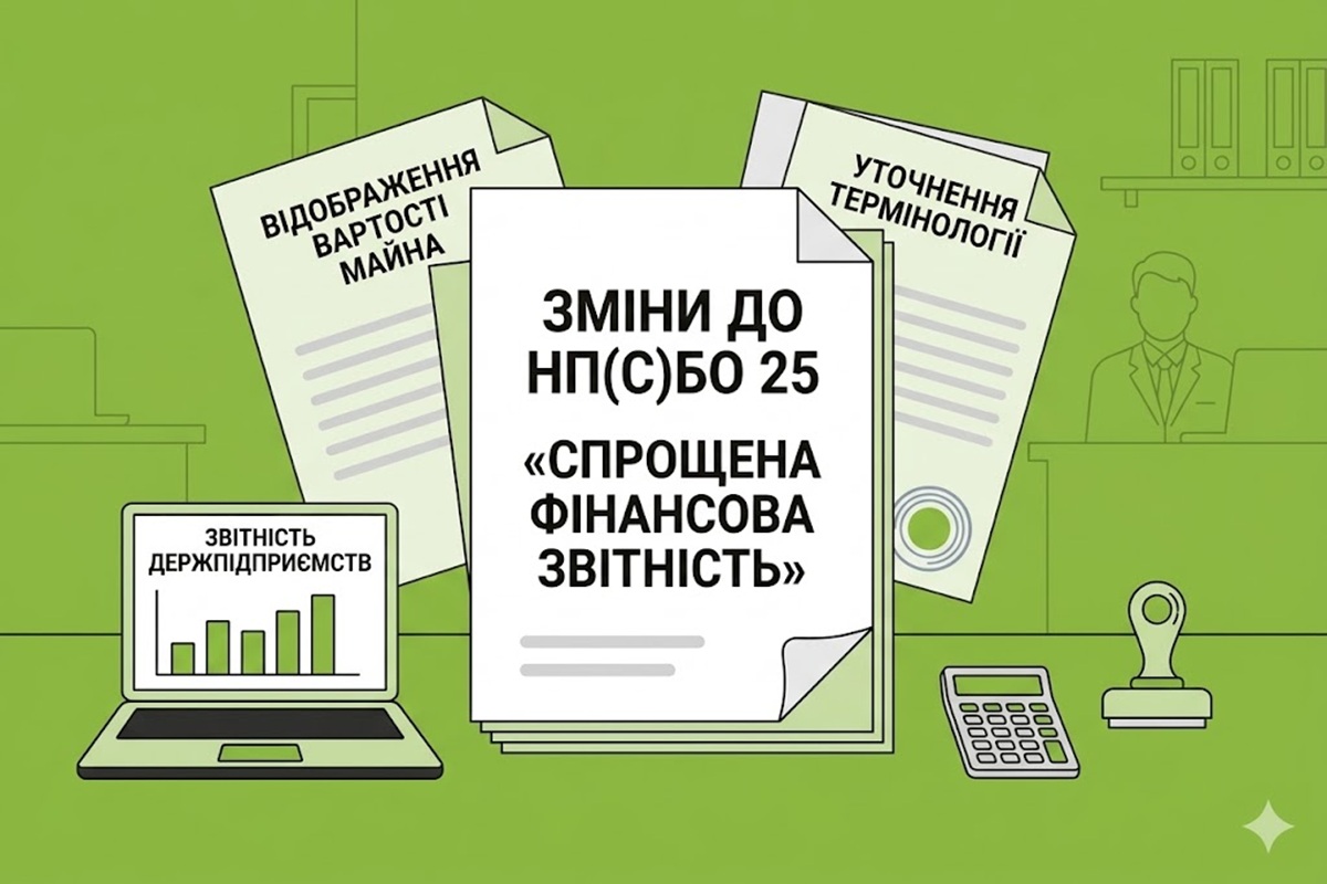 Речові права та узуфрукт: Мінфін оновить НП(С)БО 25 "Спрощена фінзвітність"