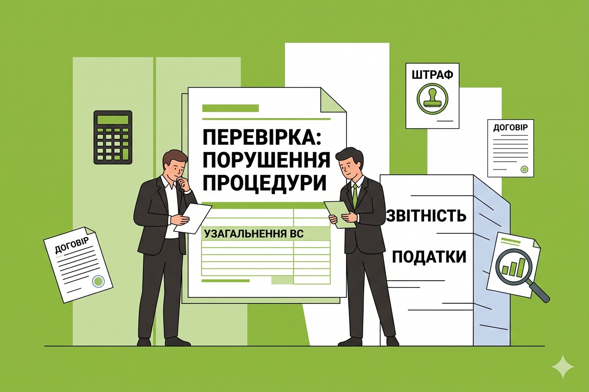 Податкові перевірки у 2026 році: Верховний суд узагальнив наслідки процедурних порушень