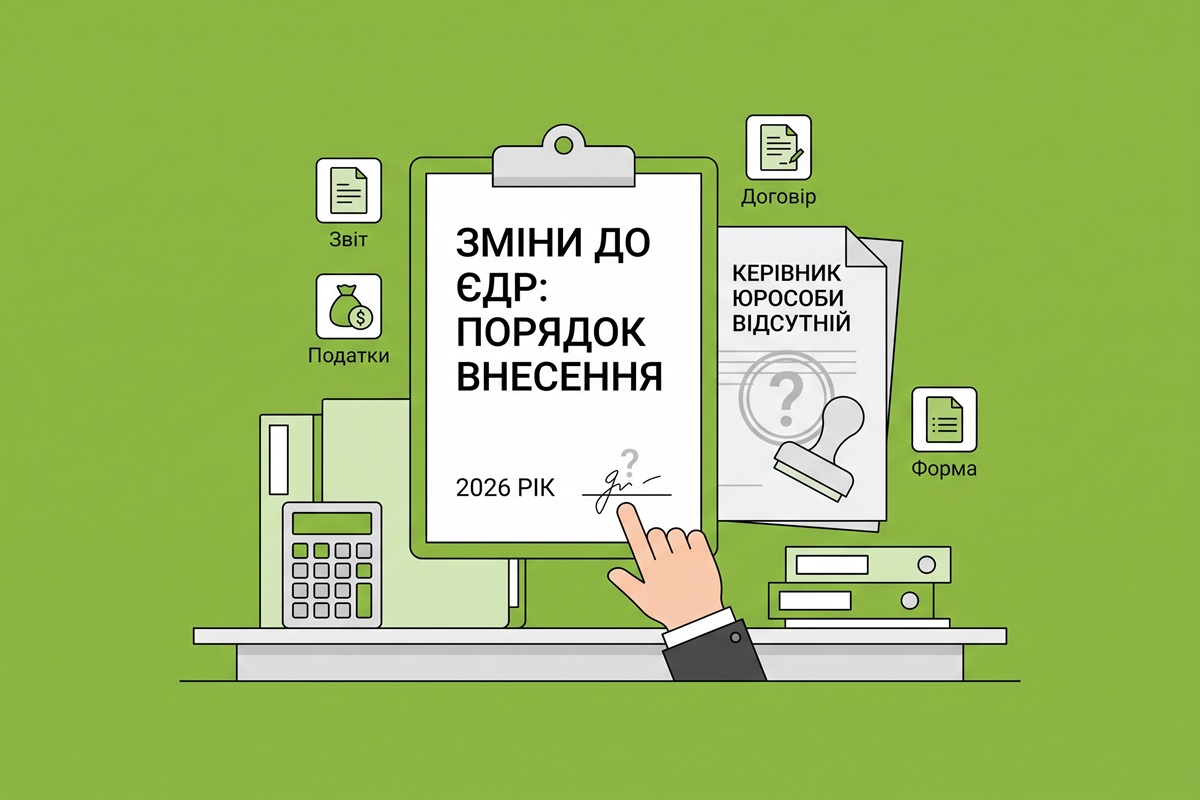 Керівник юрособи відсутній: Мін’юст пояснив порядок внесення змін до ЄДР
