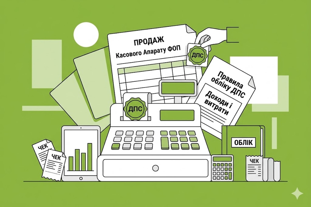 Продаж касового апарату ФОП: ДПС визначила правила обліку доходів і витрат