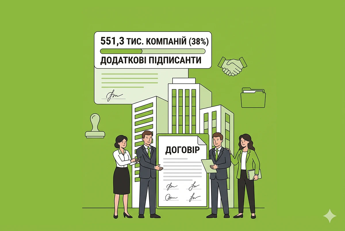 Один підписант звітності на 246 компаній: дані з ЄДР від Опендатабот станом на вересень 2026 р.