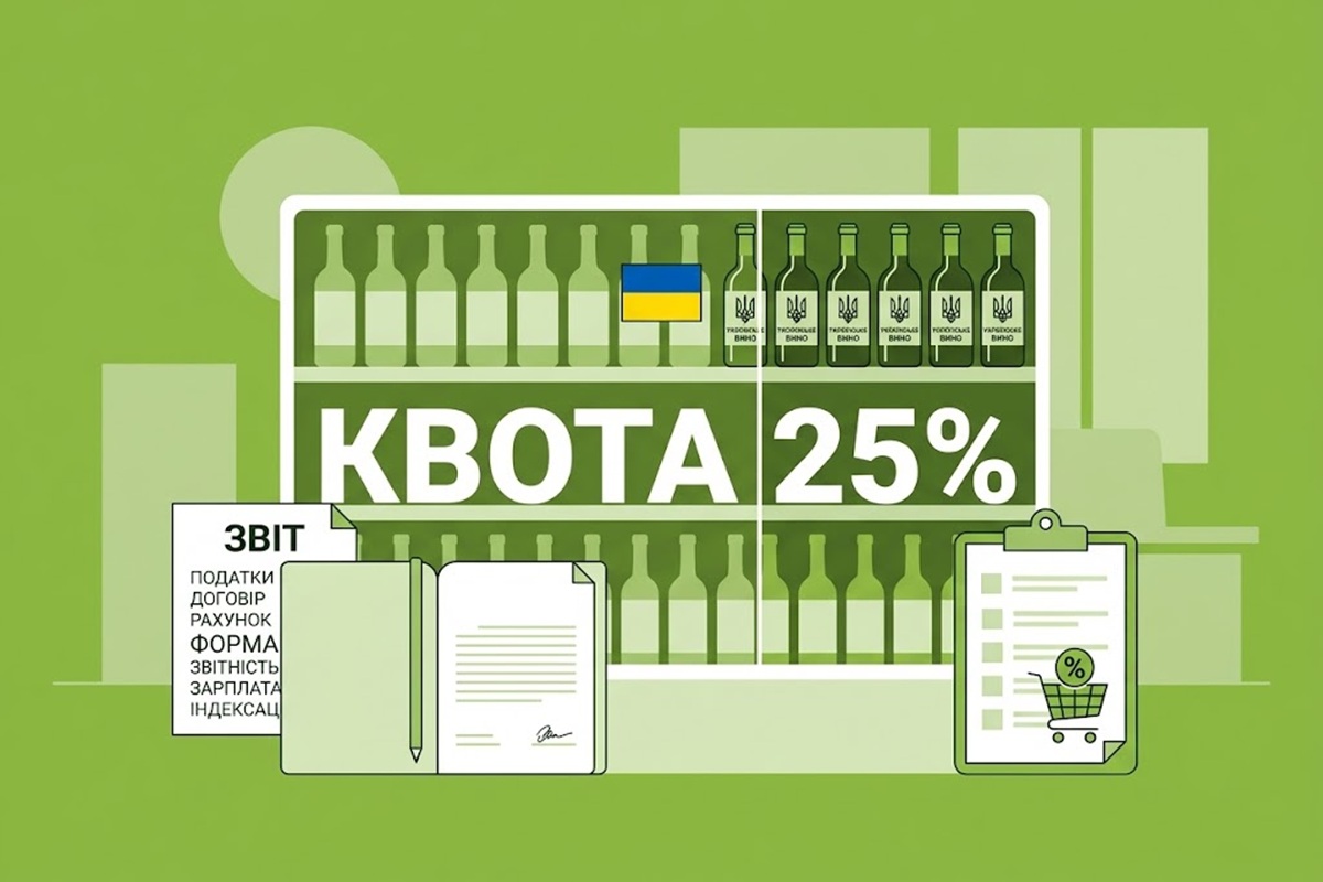 Обовʼязкова квота 25% для українських вин у всіх магазинах під час війни: ВРУ рекомендує прийняти закон
