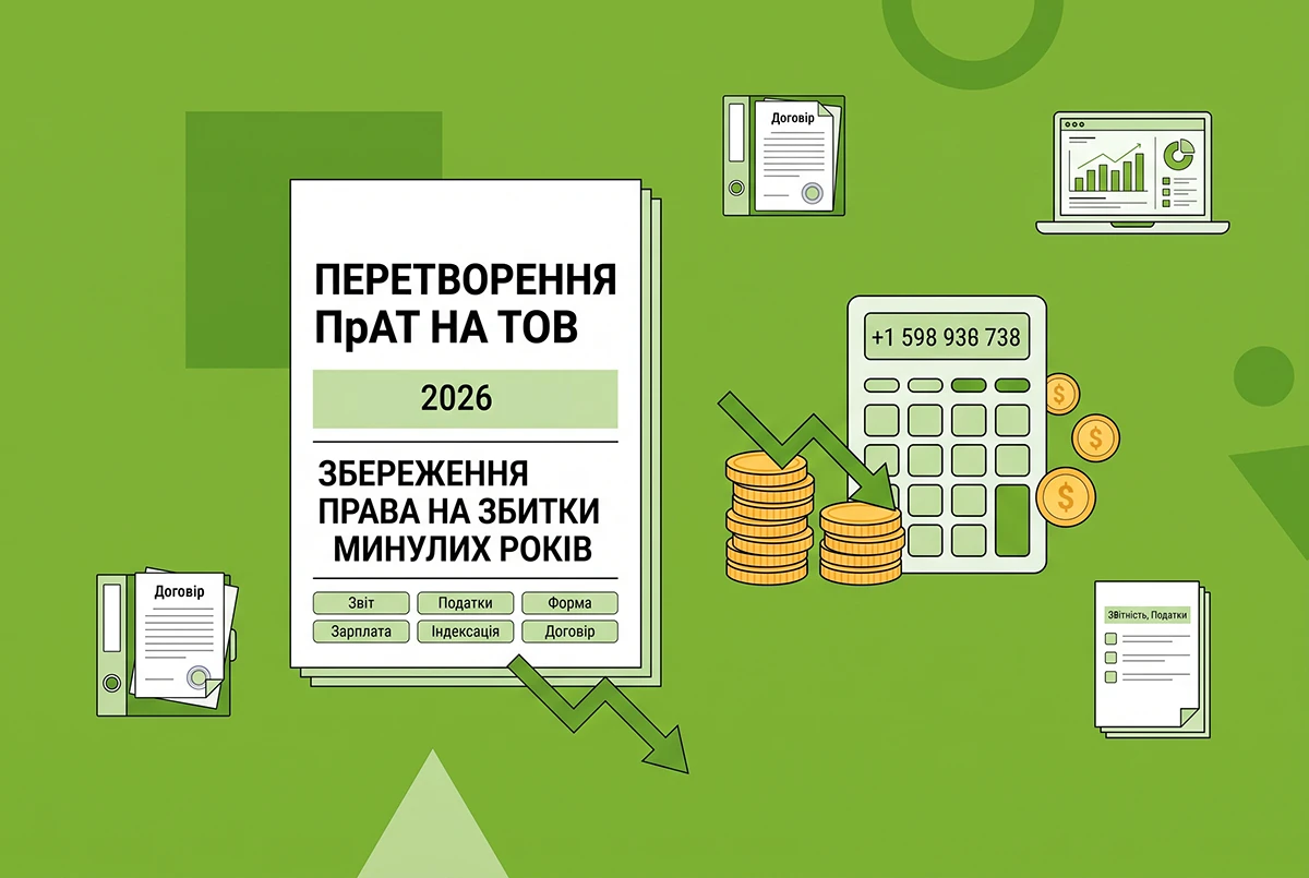 Перетворення ПрАТ на ТОВ: ДПС роз'яснила наслідки з податку на прибуток у 2026 році