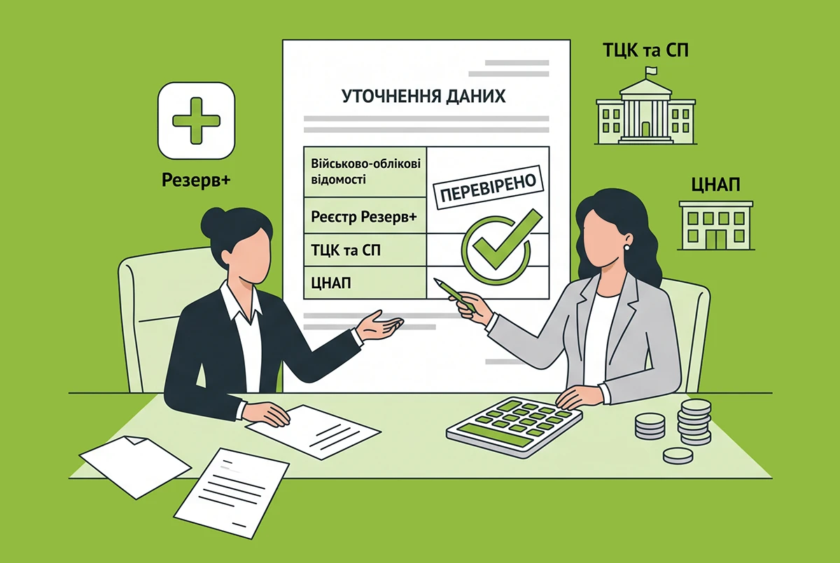 Уточнення військово-облікових даних: коли потрібно звертатися до ТЦК