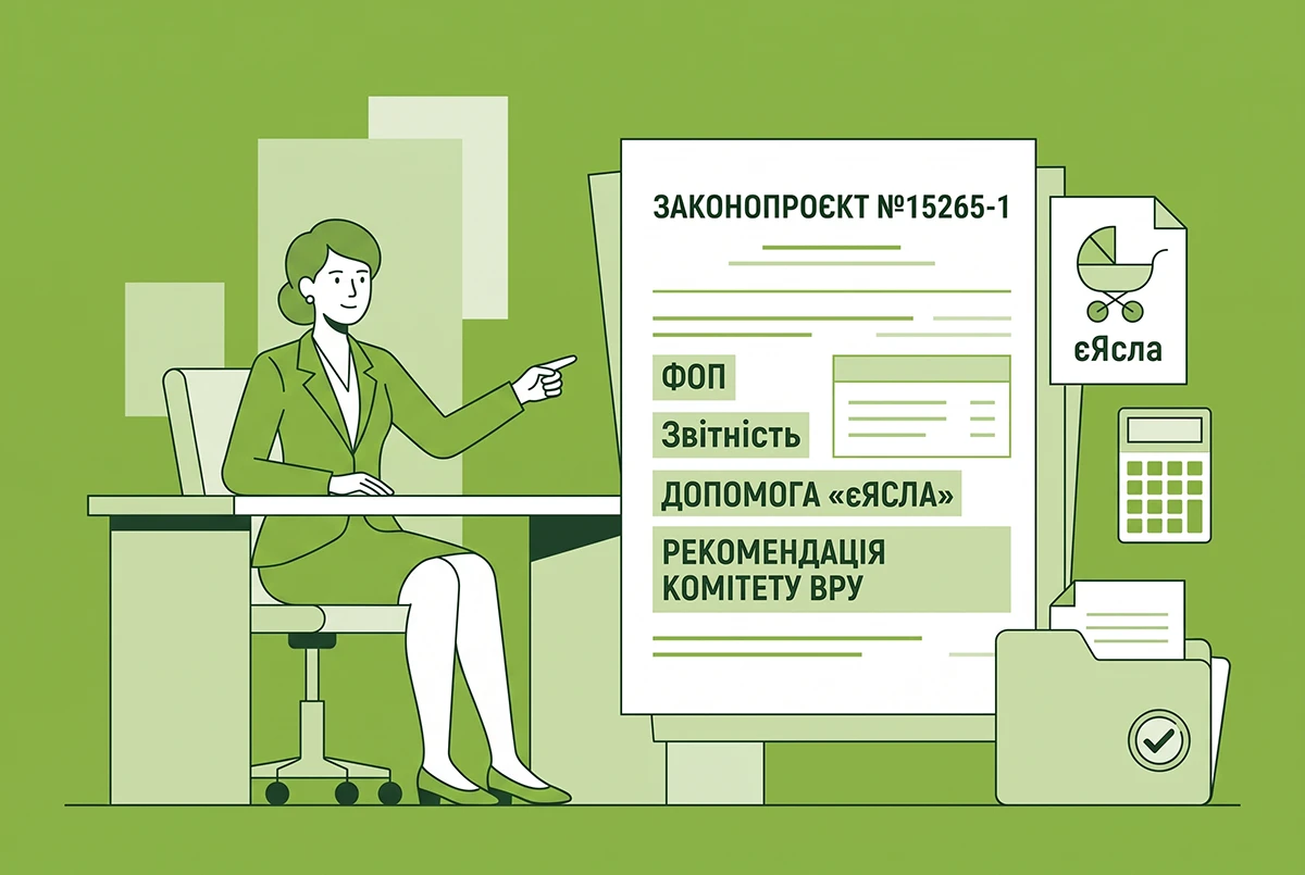 ФОПи та самозайняті особи зможуть отримувати допомогу «єЯсла»: комітет ВРУ рекомендує законопроєкт №15265-1