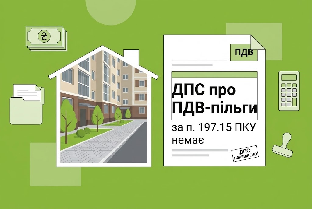 ПДВ-пільги за п. 197.15 ПКУ на ремонт прибудинкових територій за бюджетні кошти немає: роз'яснення ДПС