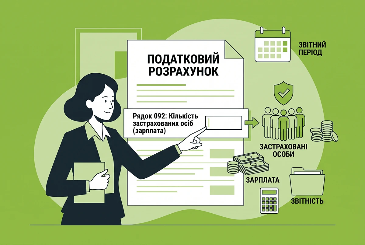 Кого зазначати в рядку 092 єдиної звітності: правила для роботодавців