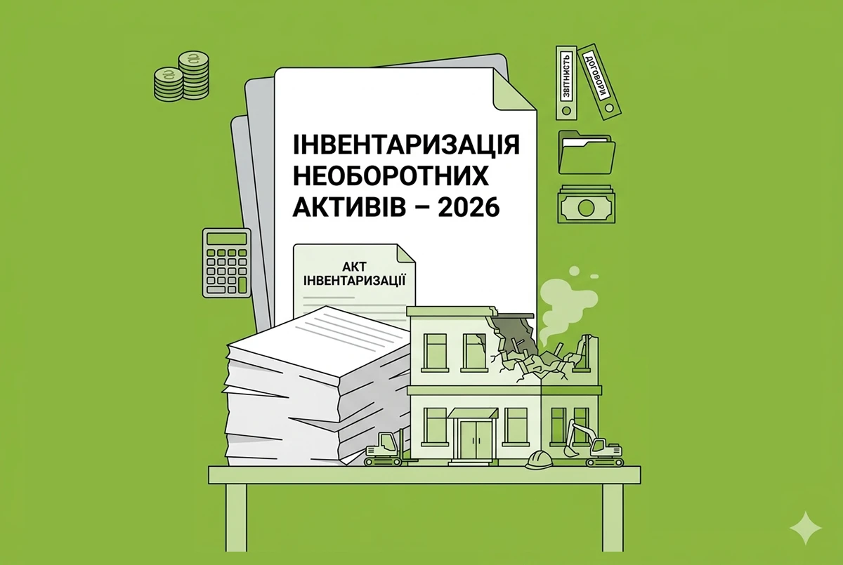 Інвентаризація необоротних активів – 2026: правила проведення і особливості воєнного часу від Мінфіну та ДПСУ