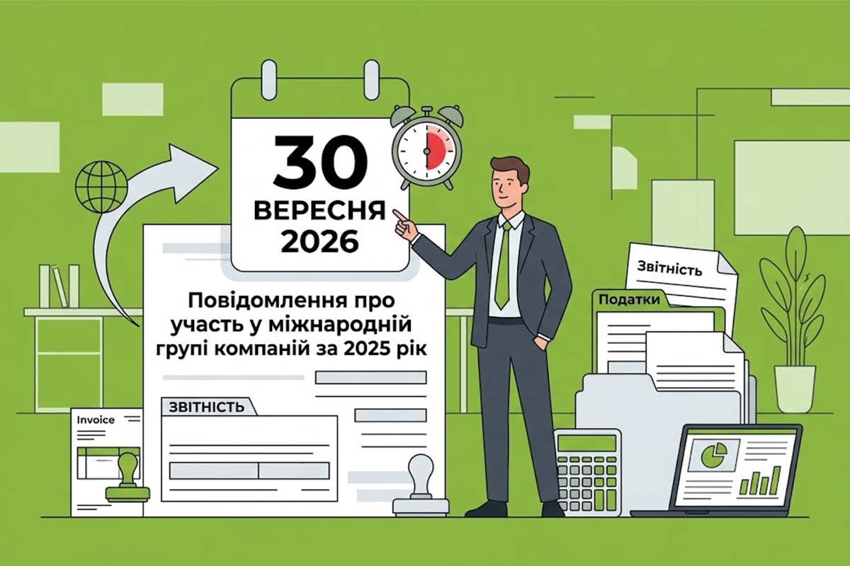 Повідомлення про участь у міжнародній групі компаній подаємо до 1 жовтня: інструкція із заповнення та подання