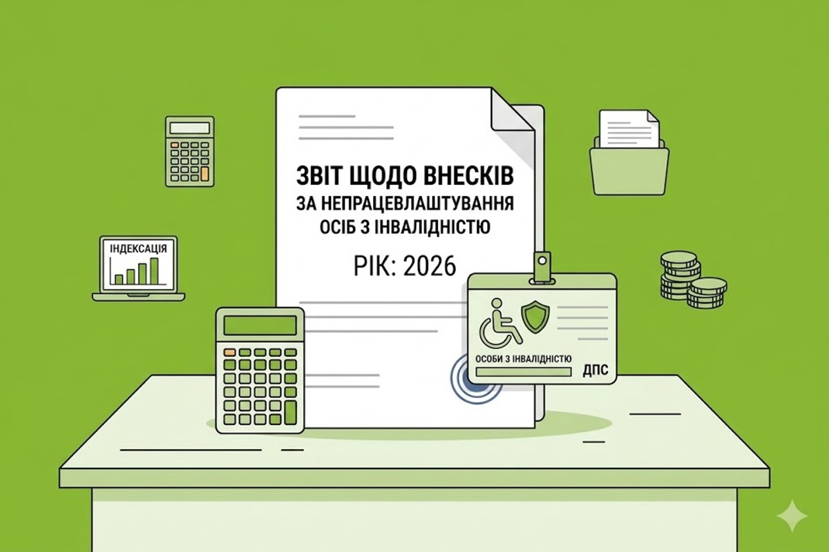 Звітування з внесків за непрацевлаштування осіб з інвалідністю-2026: деталі від ДПС для самозайнятих осіб