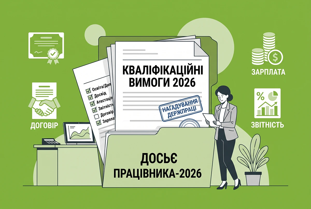 Кваліфікаційні вимоги до працівника-2026: нагадування від Держпраці