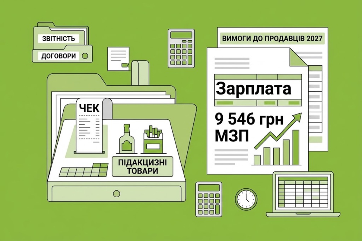 Нові вимоги до продавців підакцизних товарів у 2027 році: як МЗП 9546 грн вплине на середню зарплату і доходи