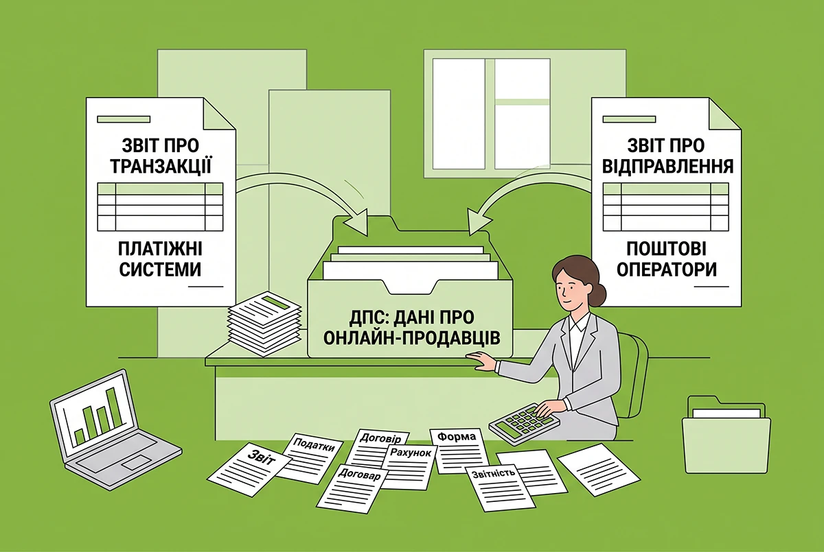 NovaPay і Укрпошта інформують податкову про онлайн-продавців: уся післяплата у 2026 році під контролем ДПС