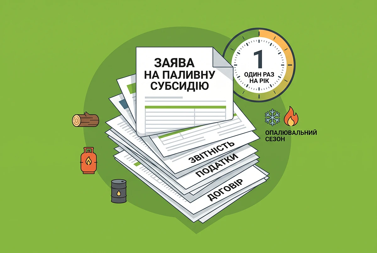 Субсидія на тверде паливо у 2026 році: ПФУ назвав умови призначення