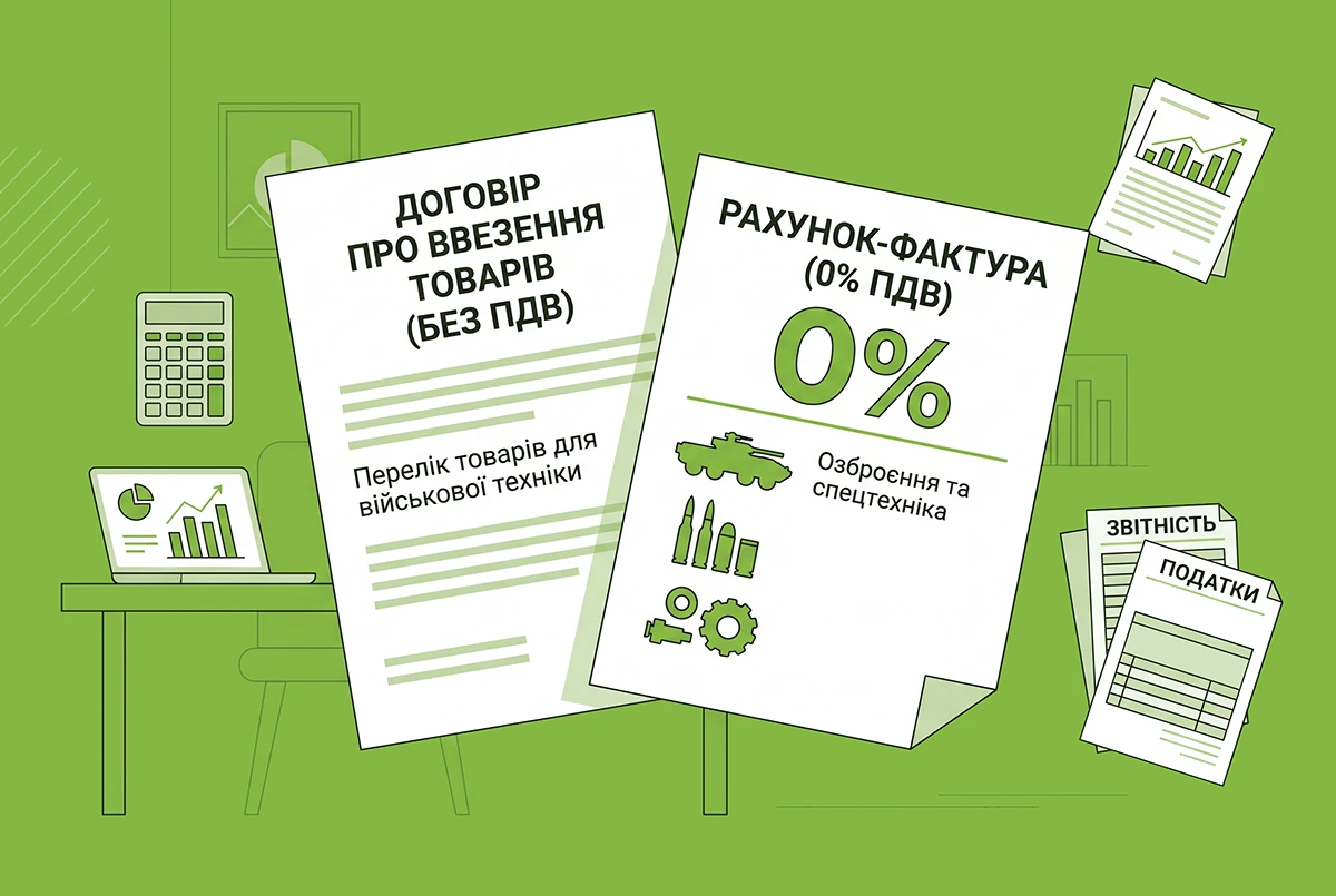 Нові податкові пільги для імпорту оборонки з 17 вересня 2026 р.: розʼяснення від ДПС