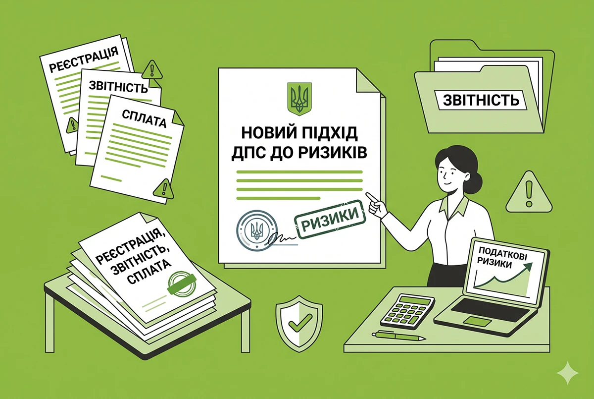 Ризики реєстрації, звітності та сплати: ДПС пояснила новий підхід до податкових ризиків