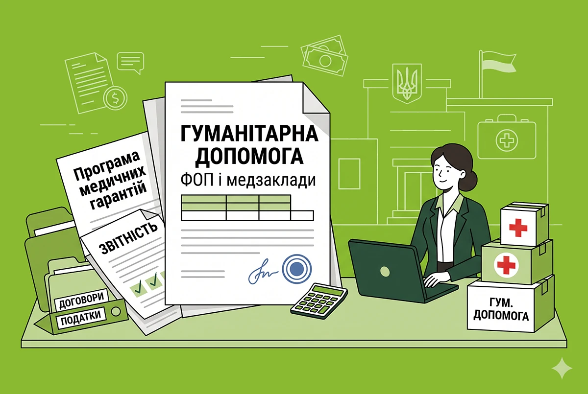 Приватні медзаклади та ФОП зможуть отримувати гуманітарну допомогу за Програмою медгарантій