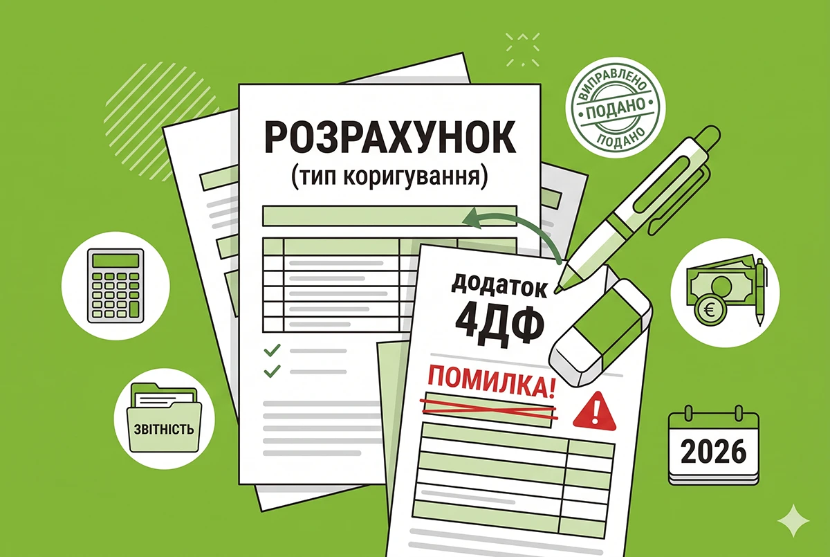 Як виправити помилки у 4ДФ: ДПС роз’яснила порядок коригування