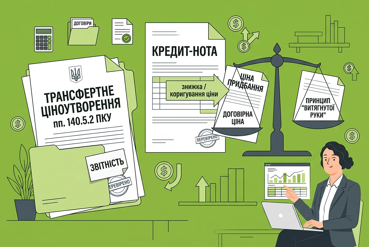 Контрольовані операції: ДПС роз’яснила порядок урахування кредит-ноти