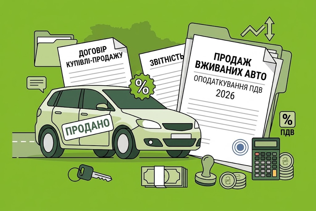 Продаж вживаних автомобілів в Україні та ПДВ в 2026 році: роз'яснення ДПС і коментар редакції