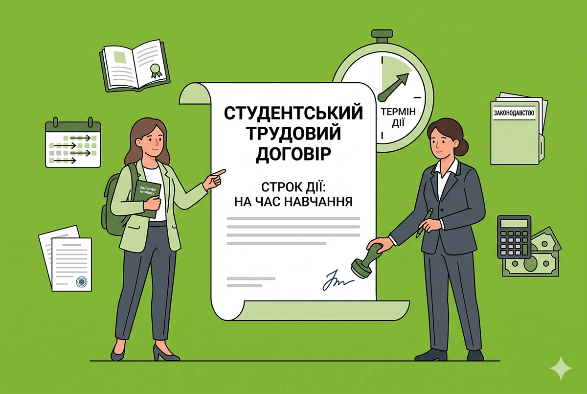 Працевлаштування студентів: скільки може тривати студентський трудовий договір