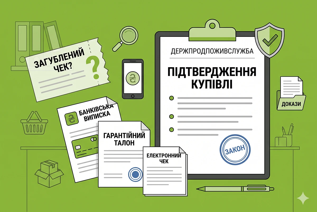 Загубили чек: Держпродспоживслужба пояснила, як підтвердити купівлю товару