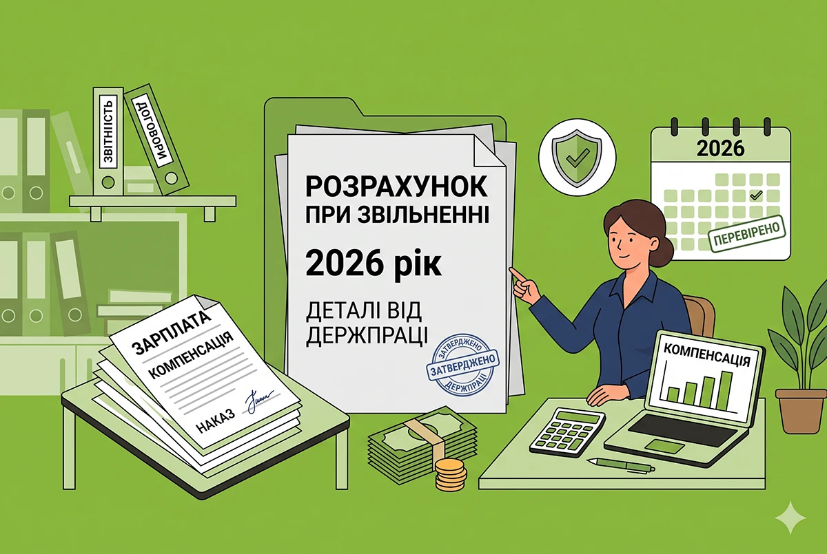 Повний розрахунок після звільнення: деталі від Держпраці для 2026 року