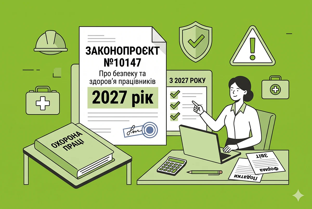Безпека працівників-2027 за законопроєктом №10147: до чого готуватися кадровикам та фахівцям з охорони праці