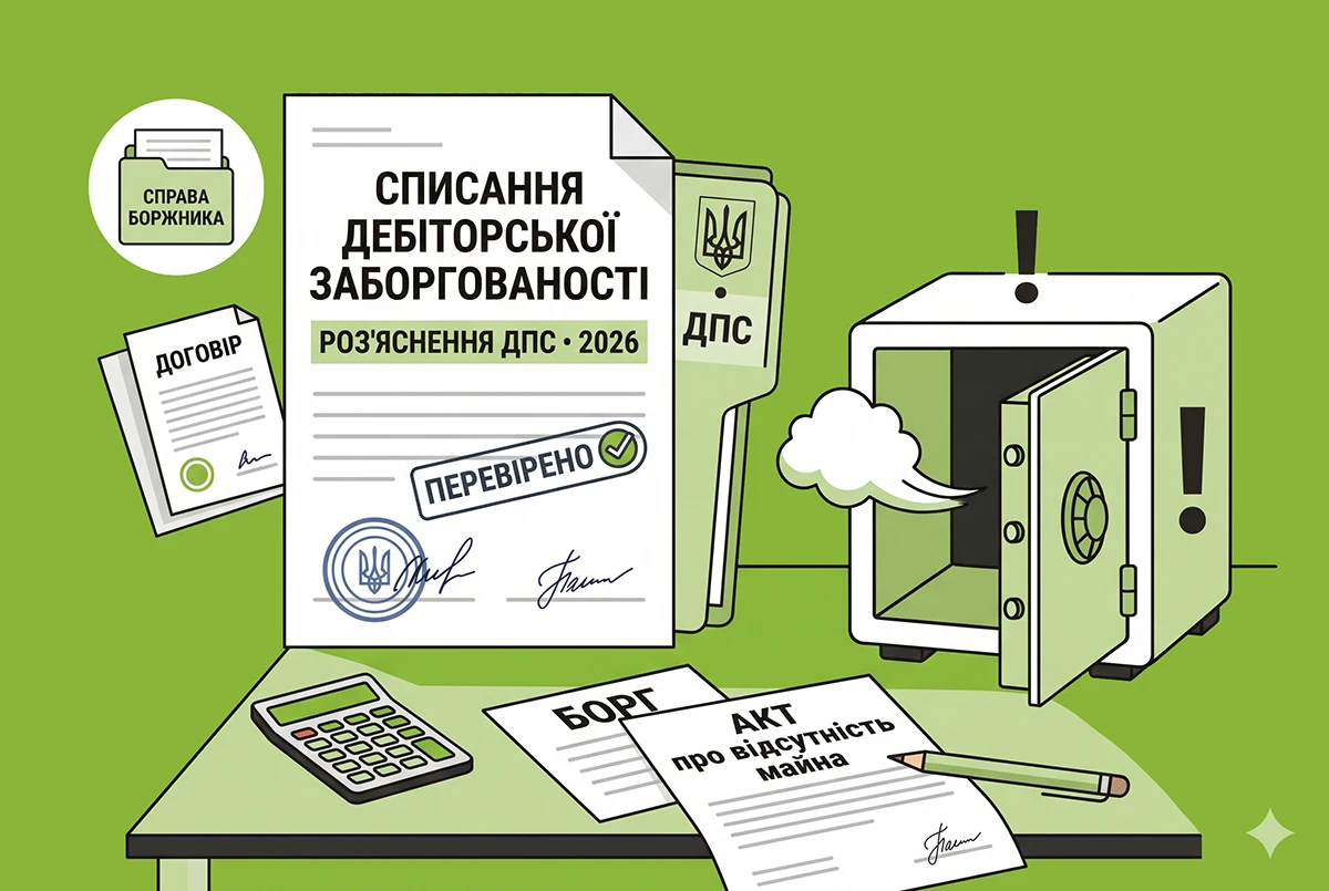 Списання дебіторської заборгованості, якщо у боржника не знайшли майна: ДПС роз'яснила необхідні умови