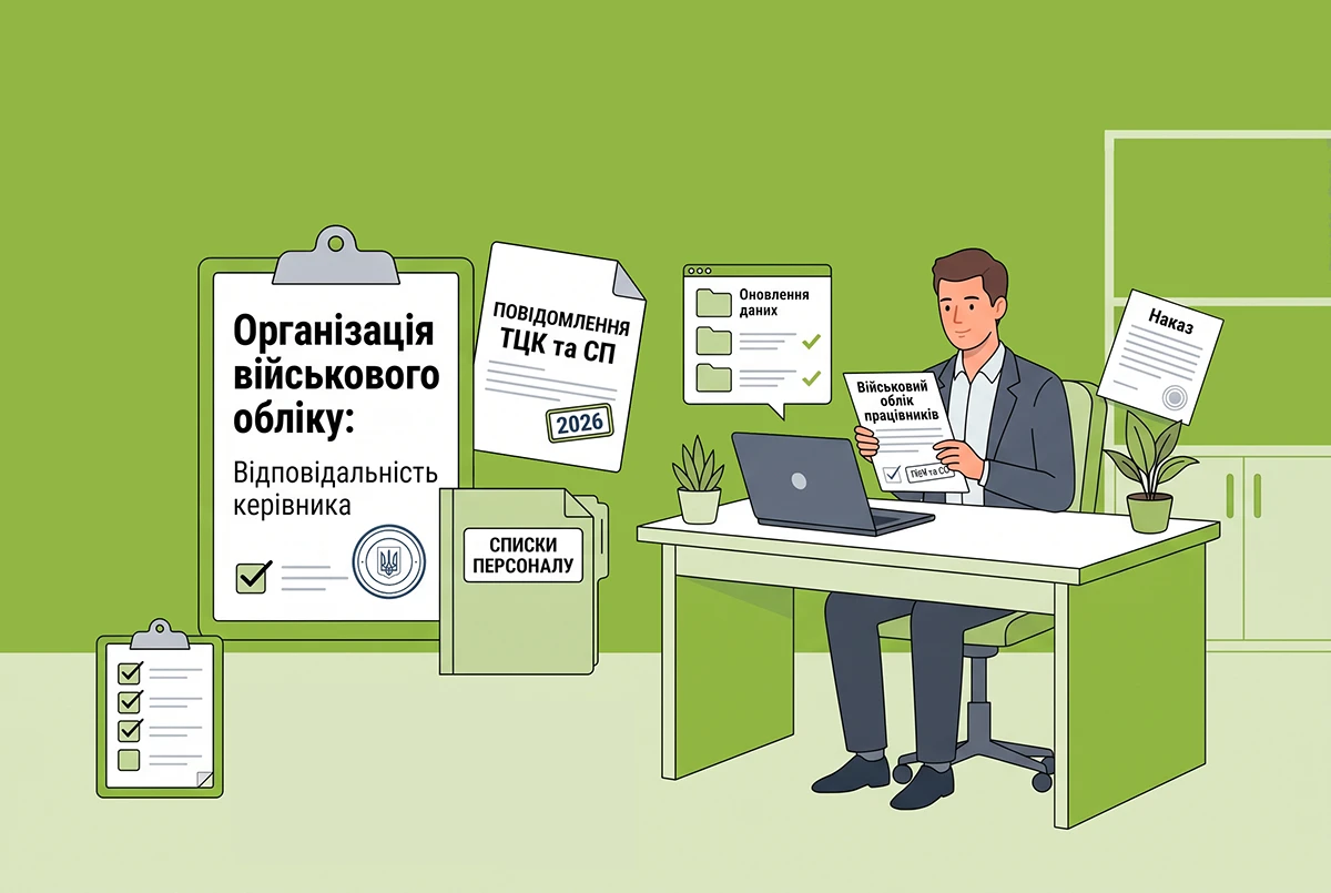 Військовий облік на підприємстві: обов’язки роботодавців і штрафи за порушення