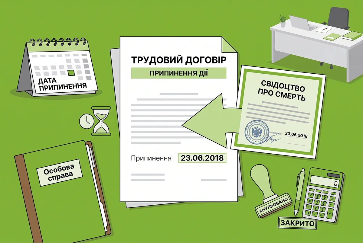 Смерть працівника під час відпустки: як оформити звільнення та провести розрахунок