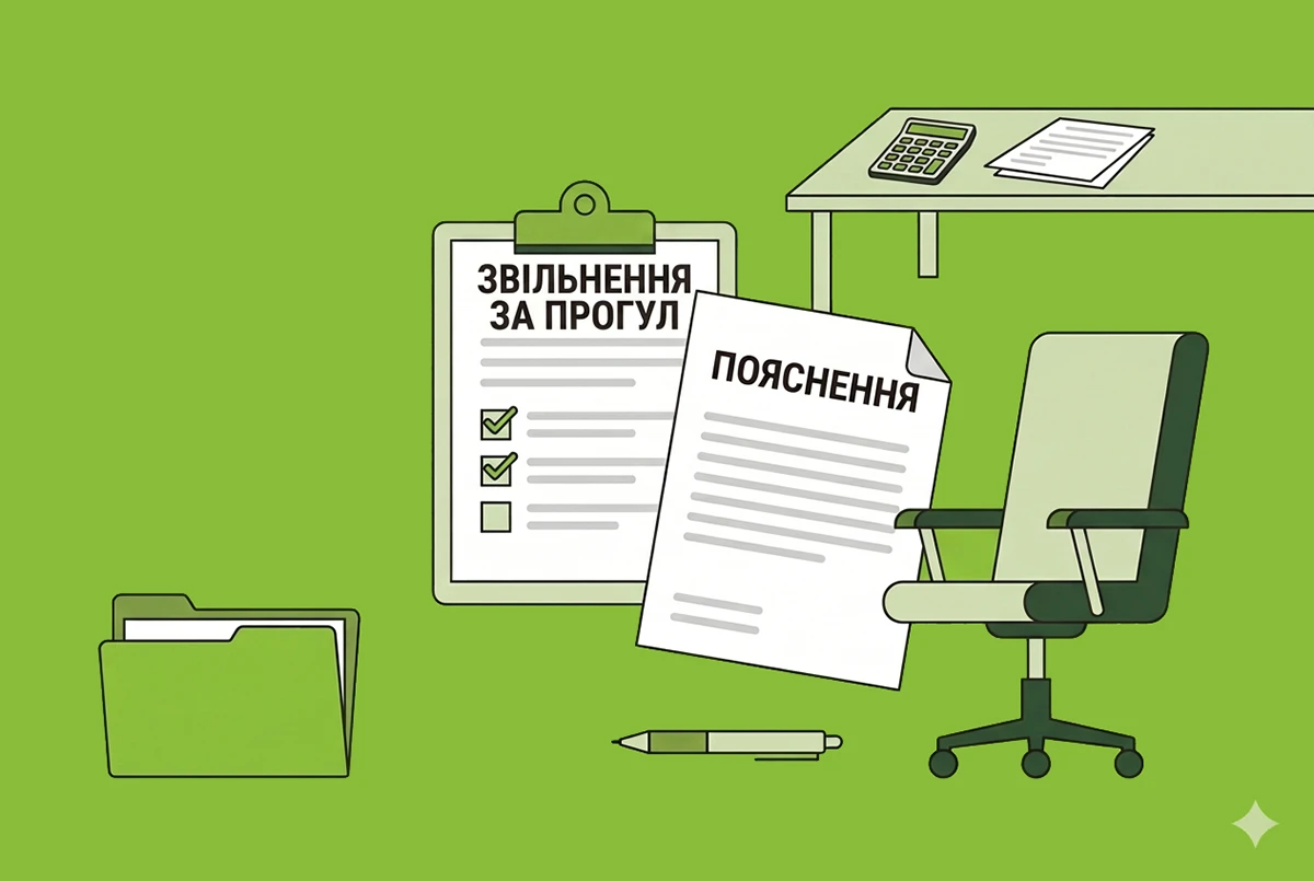 Звільнення за прогул у 2026 році: алгоритм оформлення для роботодавця від профспілок