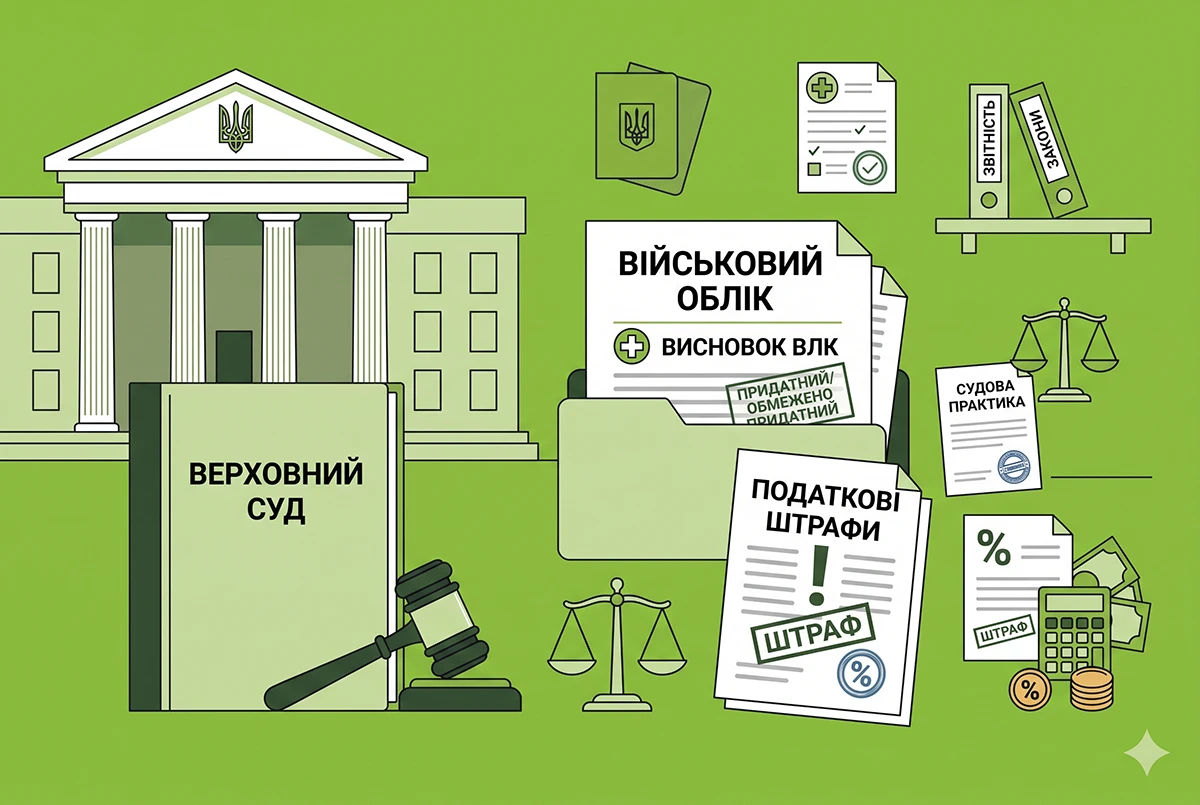 Військовий облік на підприємстві-2026: обов’язки роботодавців і штрафи у 59,5 тис грн в судовому огляді