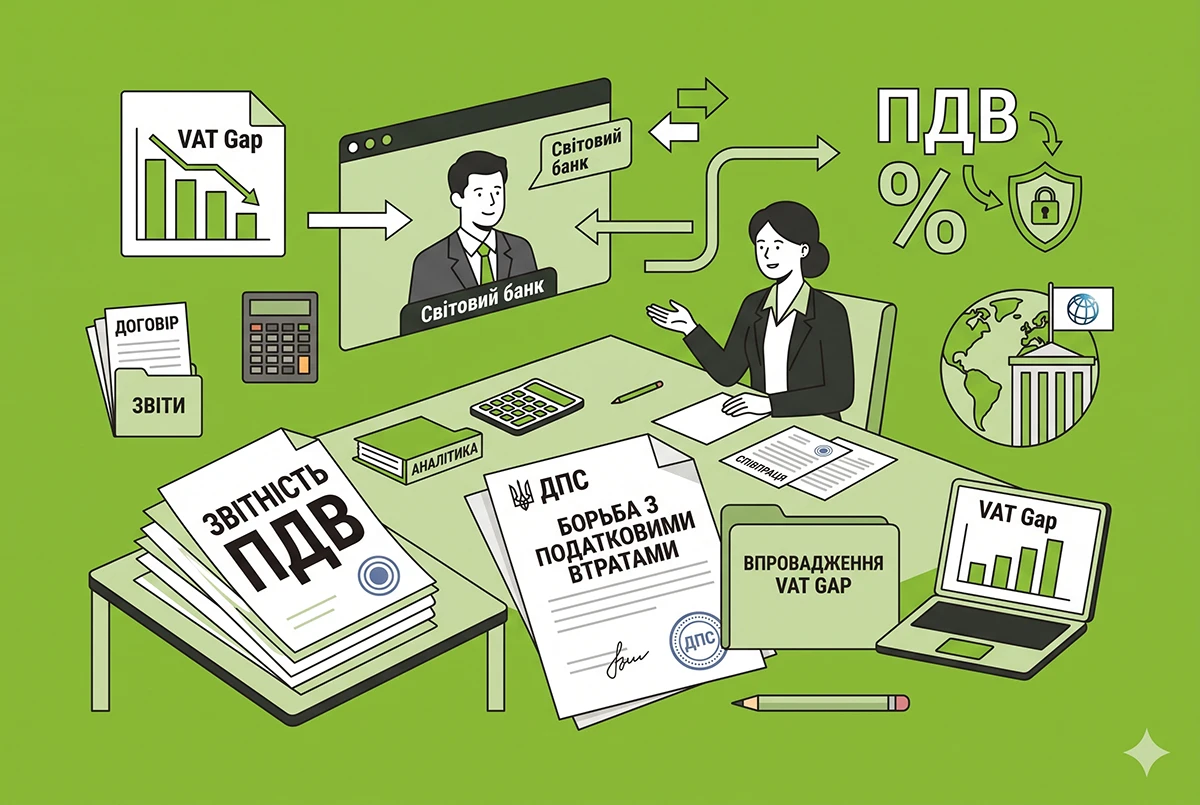 Боротьба з податковими втратами з ПДВ: ДПС обговорила запровадження VAT Gap зі Світовим банком